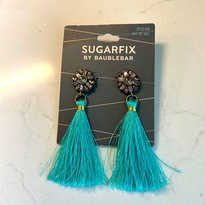 NWT Baublebar beautiful Tassel earrings